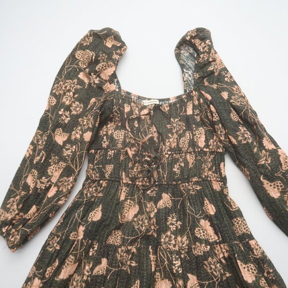 Ulla Johnson Isla Tiered Floral Print Midi Dress Size 2 - Picture 4 of 10